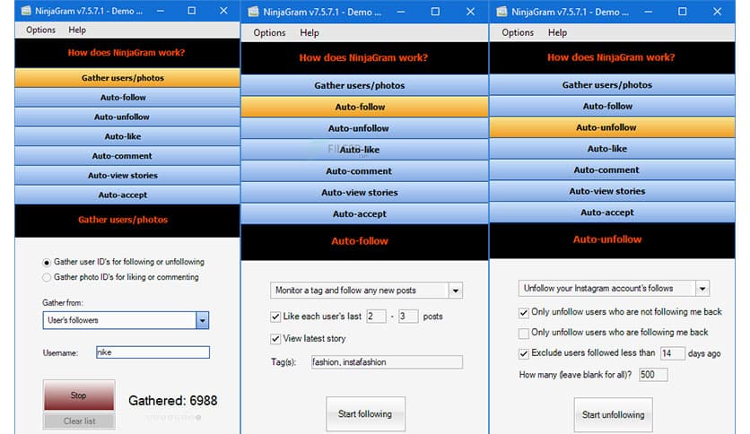 NinjaGram (Instagram Bot) 7.9.4.0