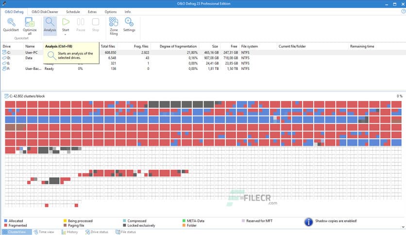 O&O Defrag Professional / Server 30.5.1215