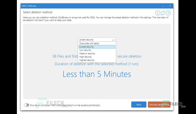O&O FileErase 14.6 Build 586