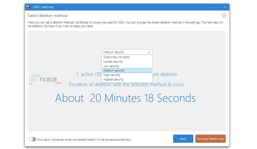 O&O SafeErase Professional / Server 20.1.578