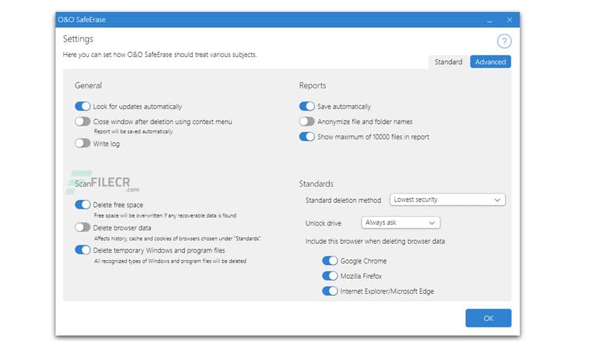 O&O SafeErase Professional / Server 20.1.578