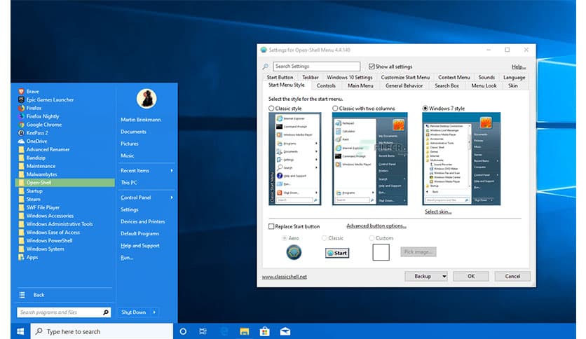 Open-Shell (Classic-Start) 4.4.197