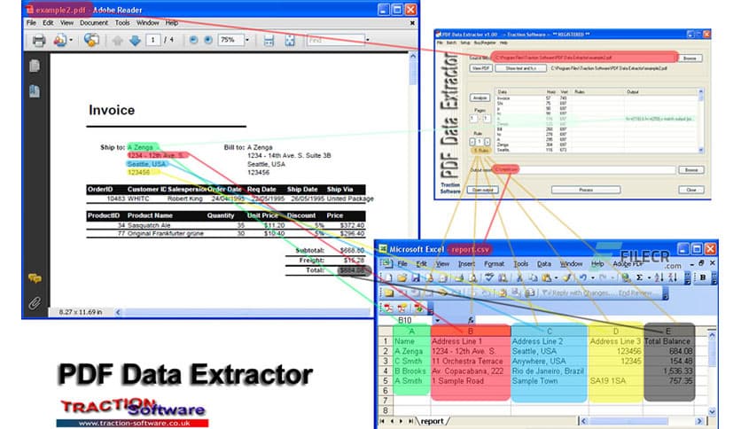 PDF Data Extractor Enterprise 3.06