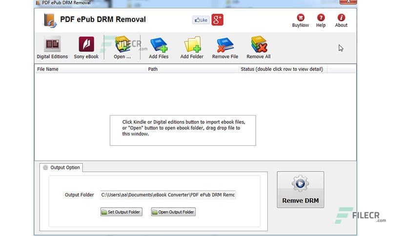 PDF ePub DRM Removal 4.22.10816.368