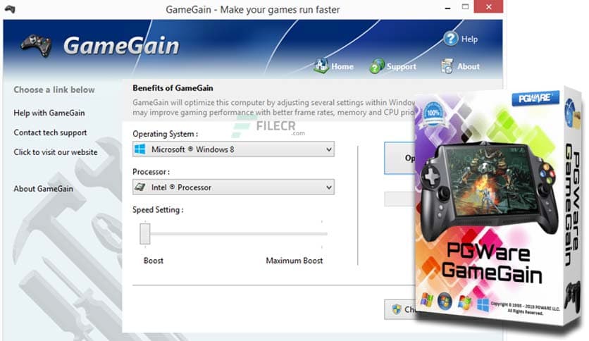 PGWare GameGain 4.10.21.2024