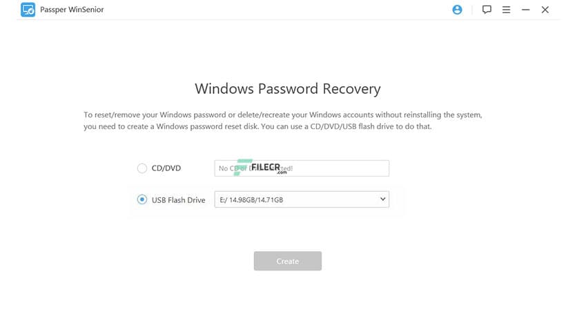Passper WinSenior 3.0.2.1