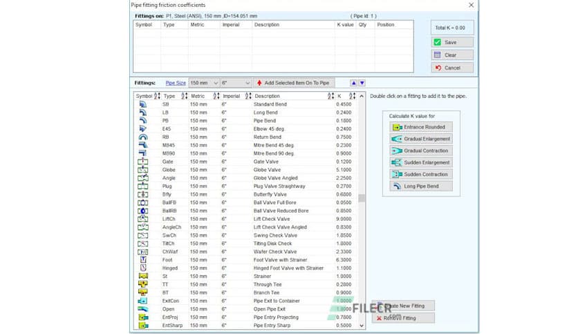 Pipe Flow Expert 7.40