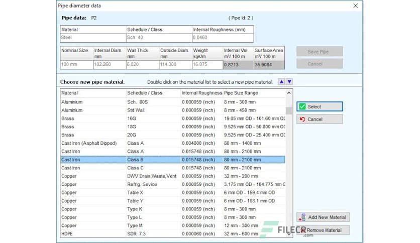 Pipe Flow Expert 7.40