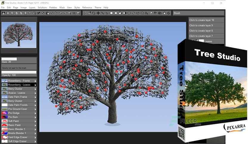 Pixarra TwistedBrush Tree Studio 5.05