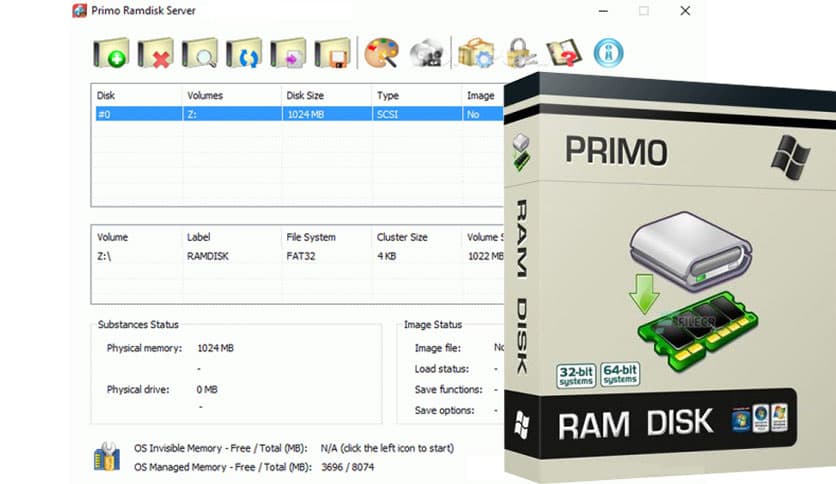 Primo Ramdisk Server Edition 6.6.0