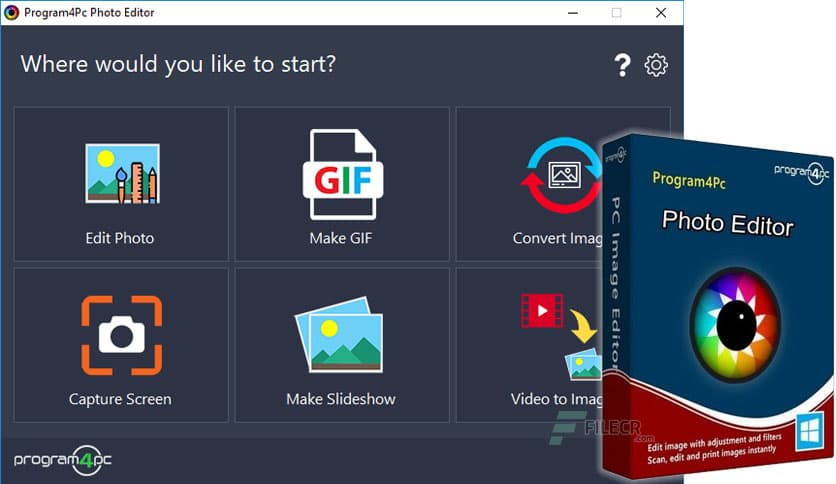 Program4Pc Photo Editor 8.0