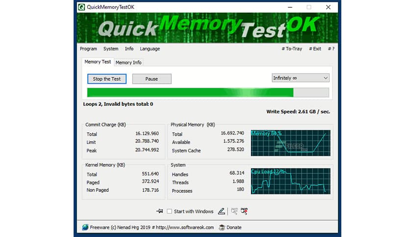 QuickMemoryTestOK 5.31