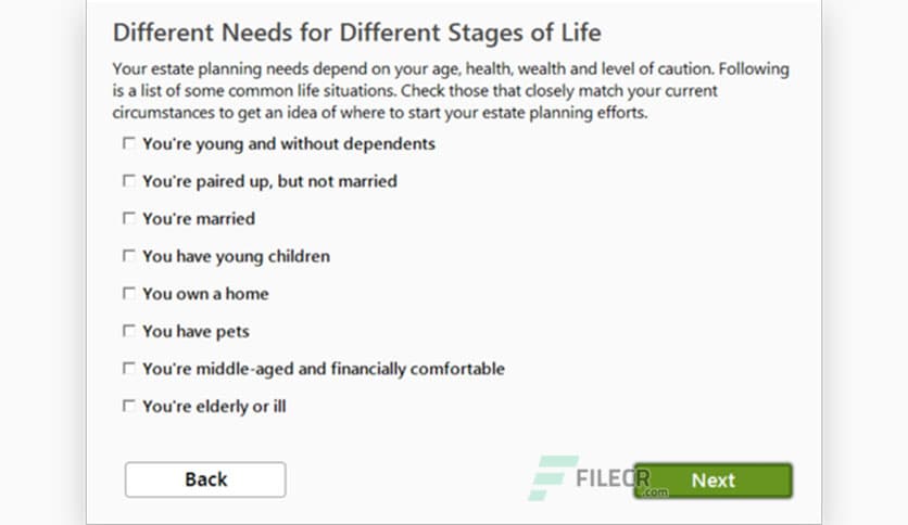 Quicken WillMaker & Trust 26.2.3130
