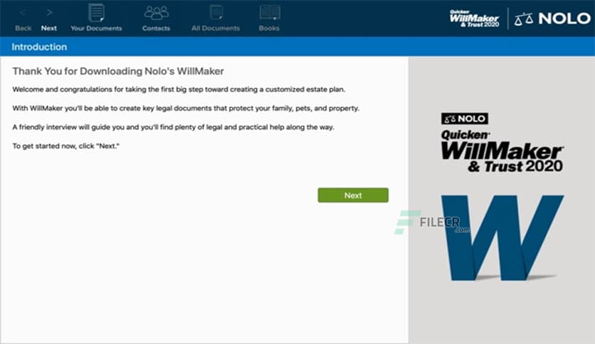 Quicken WillMaker & Trust 26.2.3130