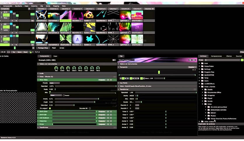 Resolume Arena 7.24.1.61371