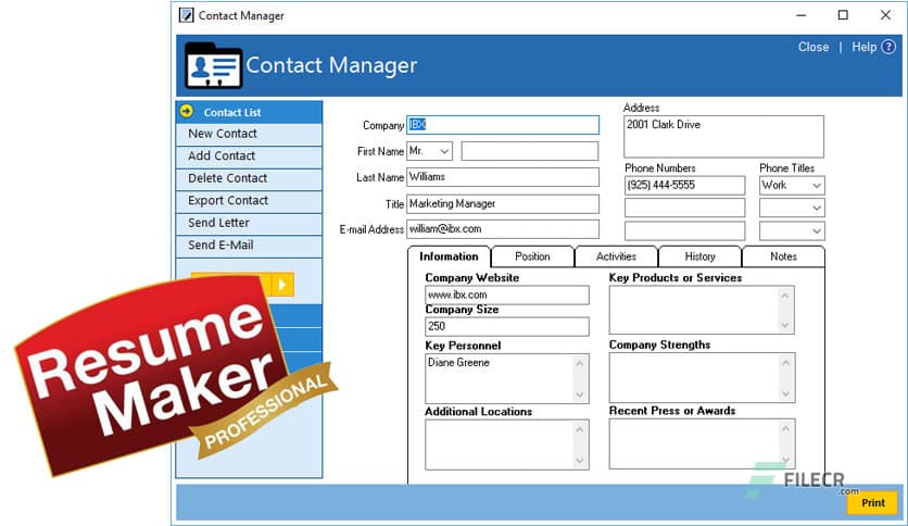ResumeMaker Professional Deluxe 20.4.0.7025