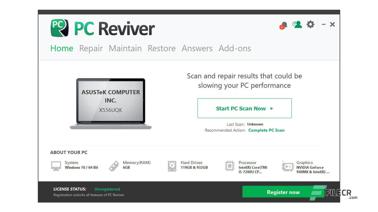ReviverSoft PC Reviver 4.0.3.4
