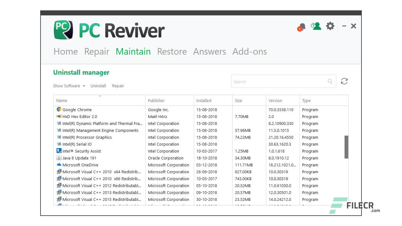 ReviverSoft PC Reviver 4.0.3.4