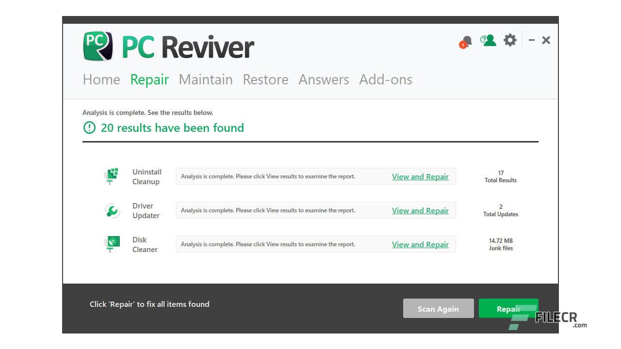 ReviverSoft PC Reviver 4.0.3.4
