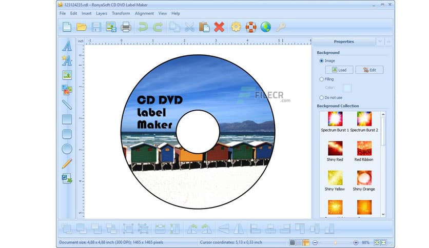 RonyaSoft CD DVD Label Maker 3.2.21