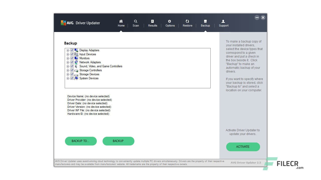 AVG Driver Updater 2.5.8