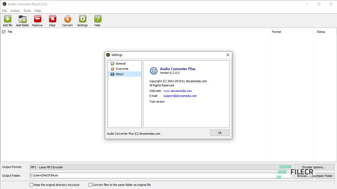 AbyssMedia Audio Converter Plus 7.0.1