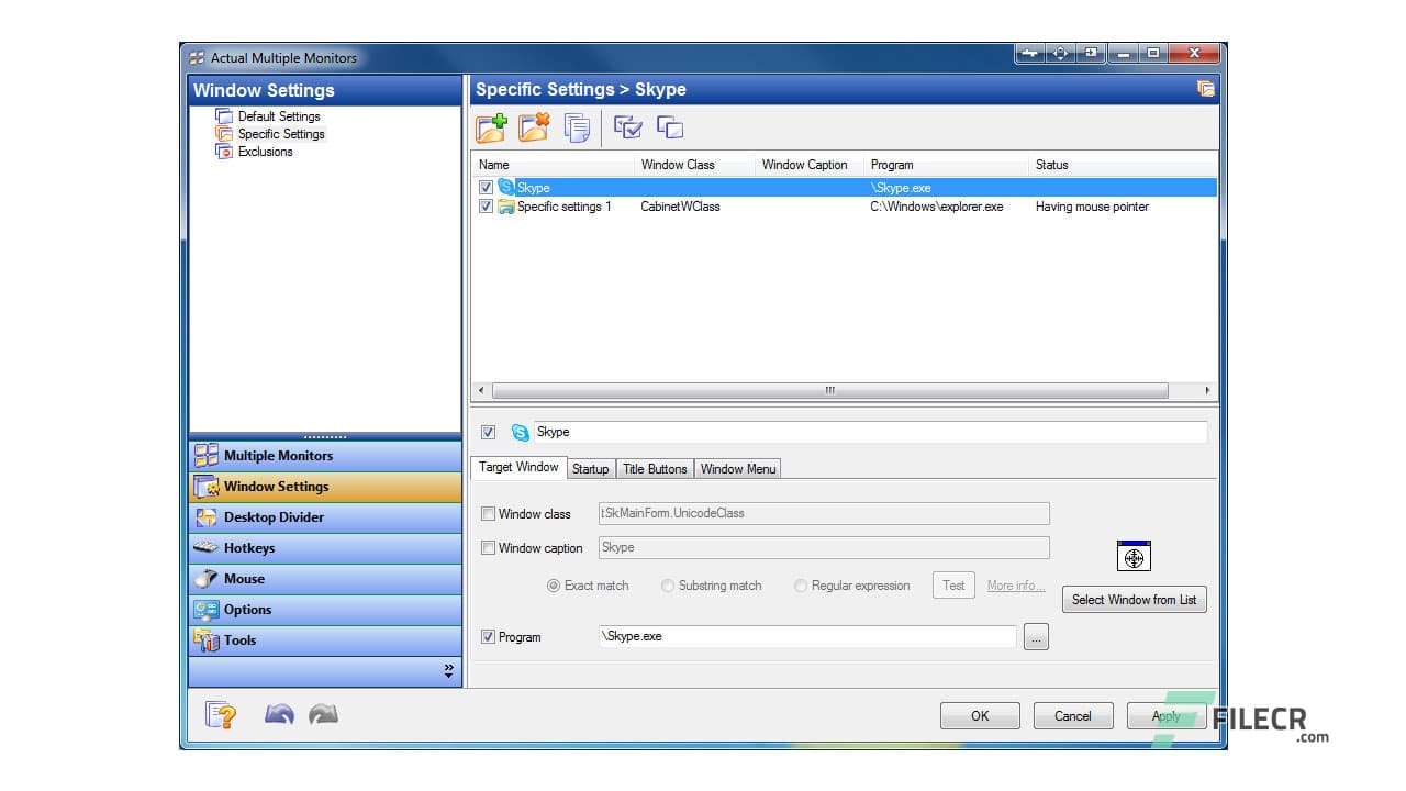 Actual Multiple Monitors 8.15.3