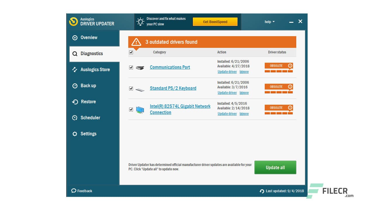 Auslogics Driver Updater 2.1