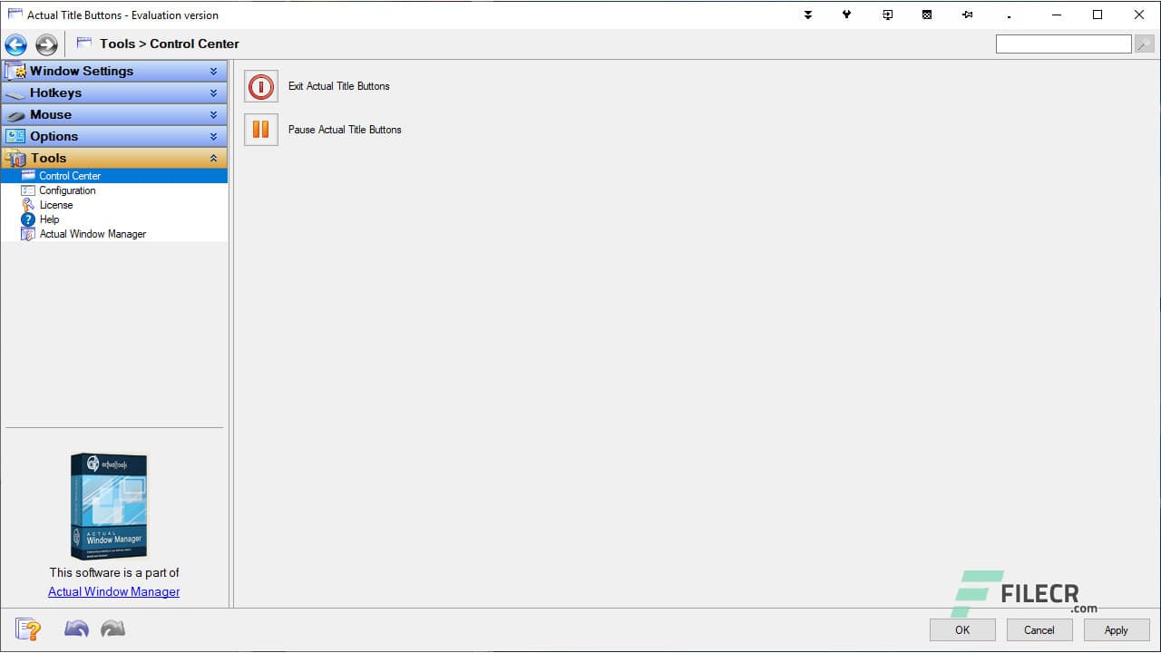 Actual Title Buttons 8.15.3