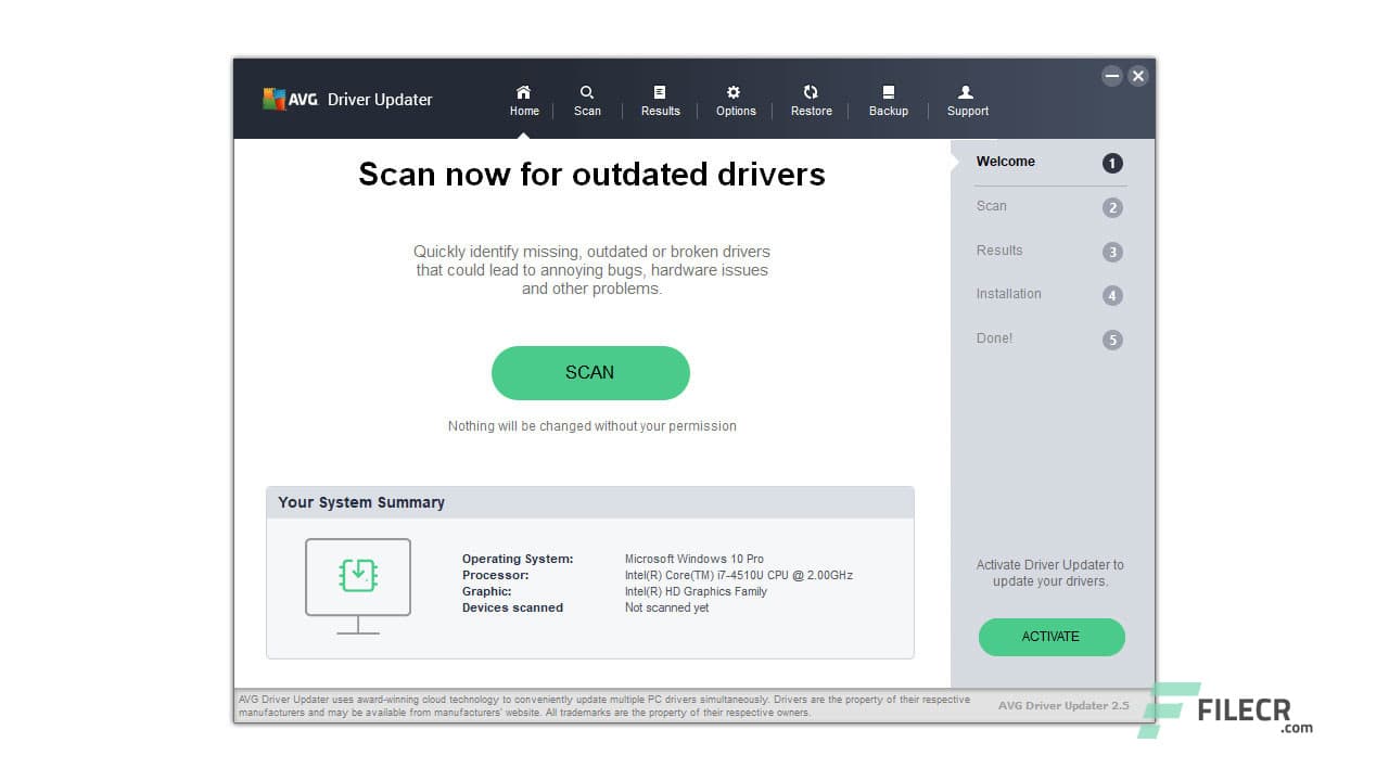 AVG Driver Updater 2.5.8