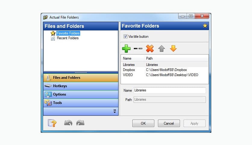Actual File Folders 1.15.4