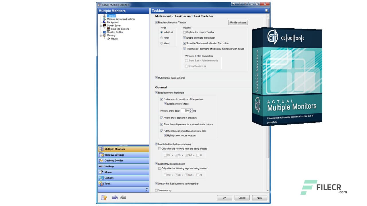 Actual Multiple Monitors 8.15.3