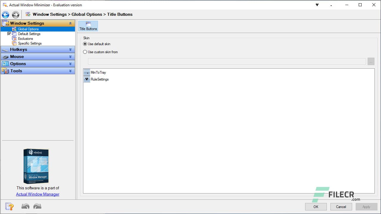 Actual Window Minimizer 8.15.3