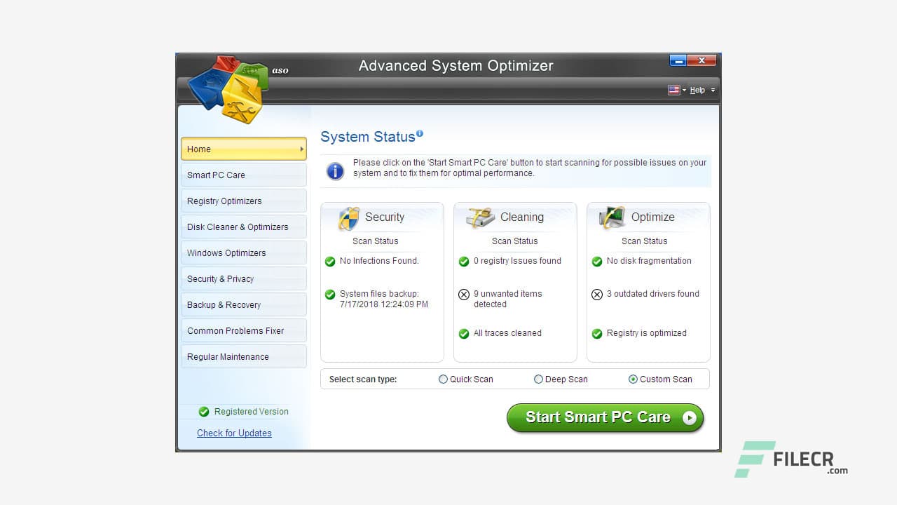 Advanced System Optimizer 3.81.8181.234