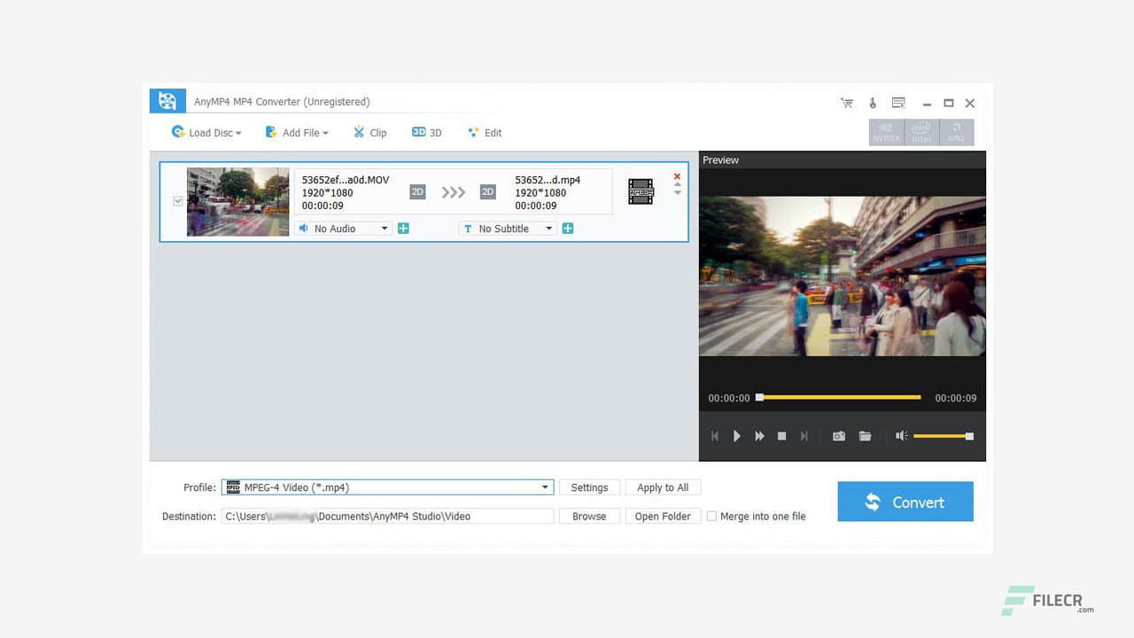 AnyMP4 MP4 Converter 7.2.36