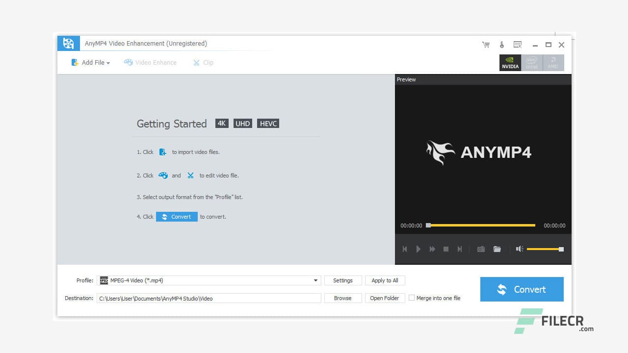 AnyMP4 Video Enhancement 7.2.58