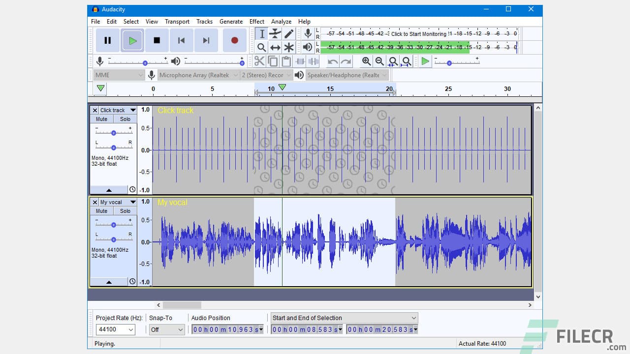 Audacity 3.7.7