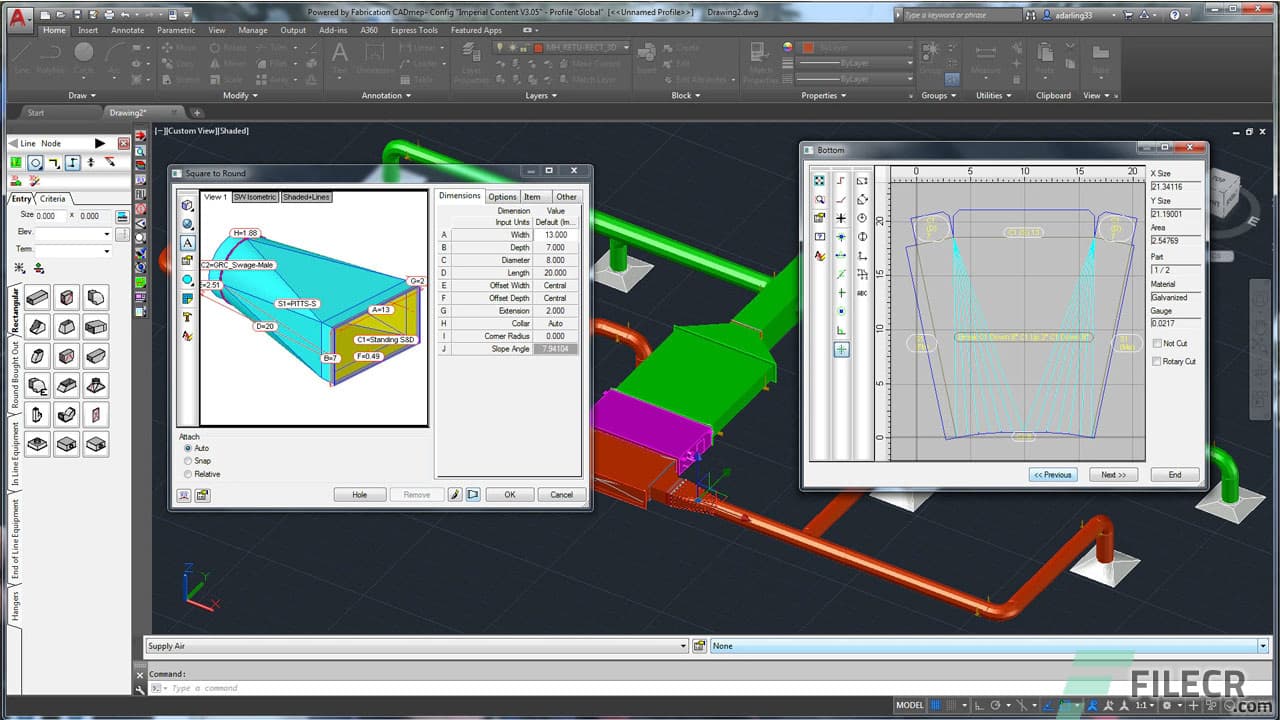 Autodesk Fabrication CADmep 2026