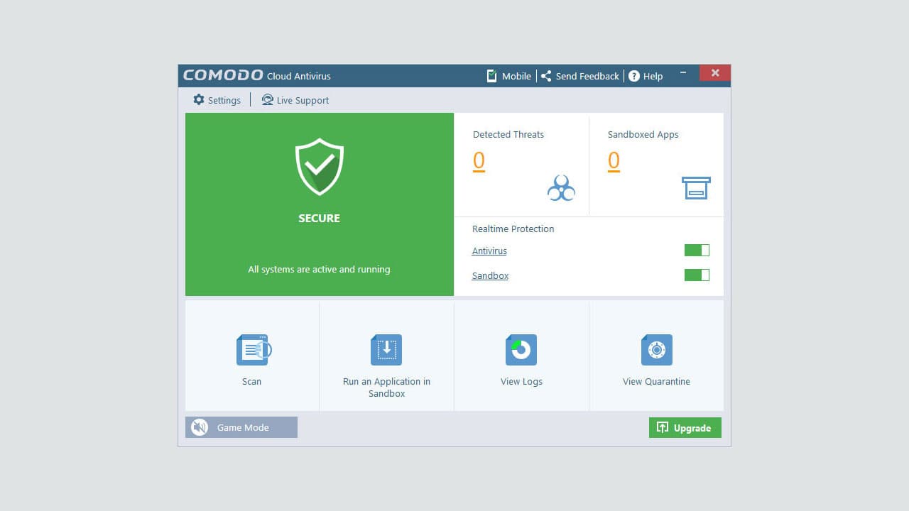 Comodo Cloud Antivirus