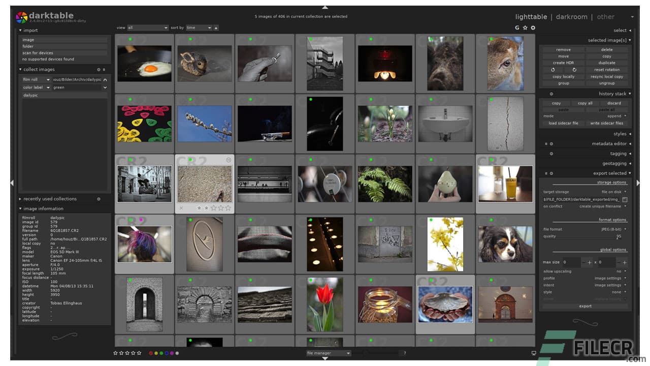 Darktable 5.4.0