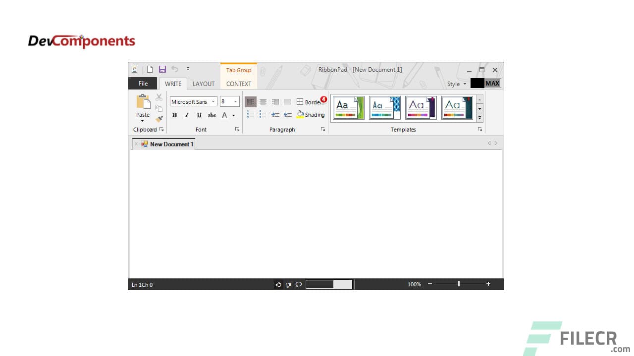 DevComponents DotNetBar 14.1.0.37