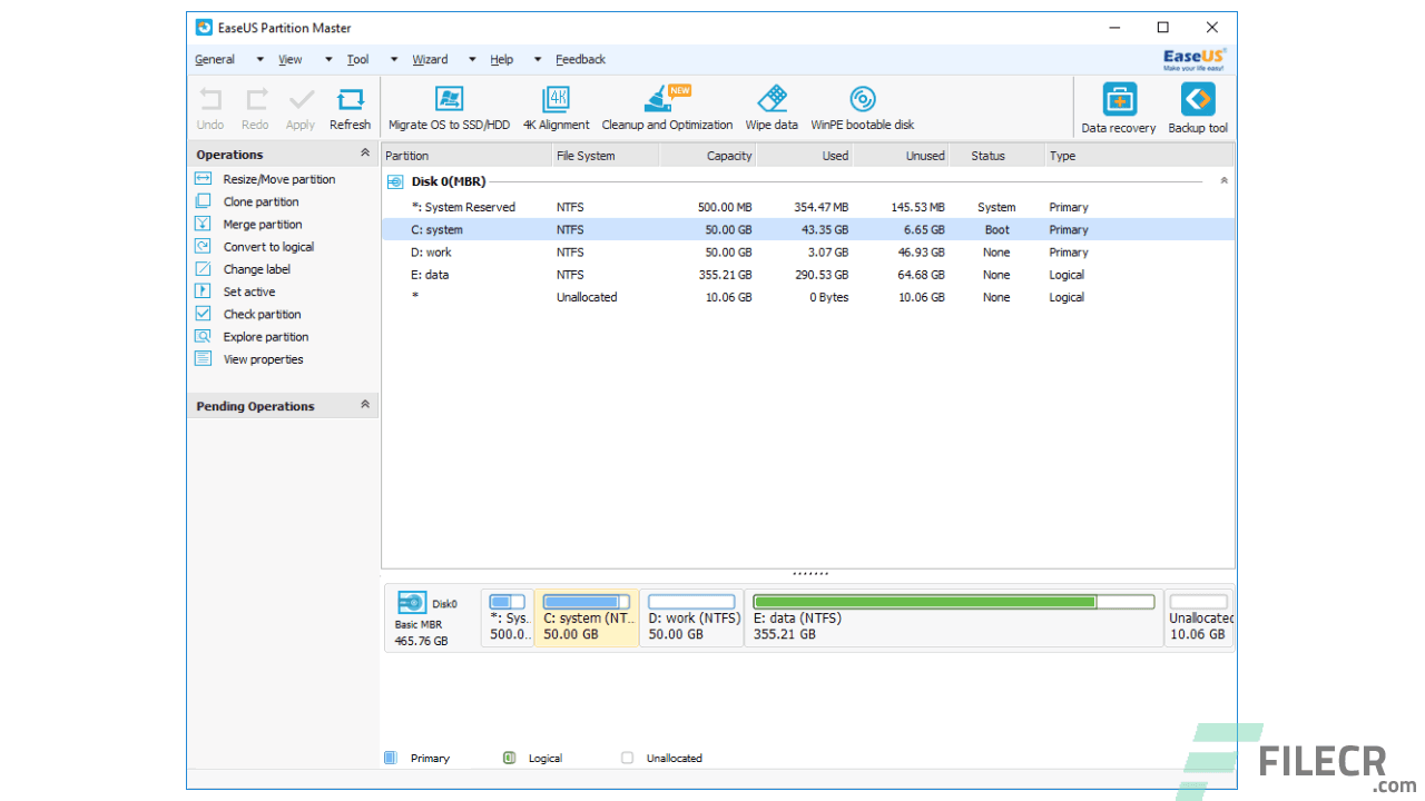 EaseUS Partition Master 19.23.0 + WinPE ISO