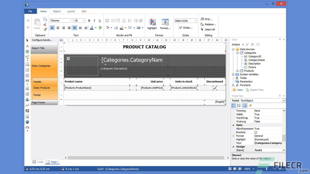 FastReport.Net 2020.1.17