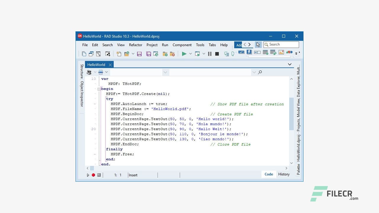 HotPDF Delphi PDF Component 1.7.0