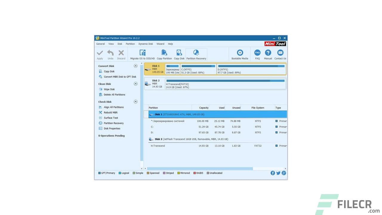 MiniTool Partition Wizard 12.8 Pro Ultimate