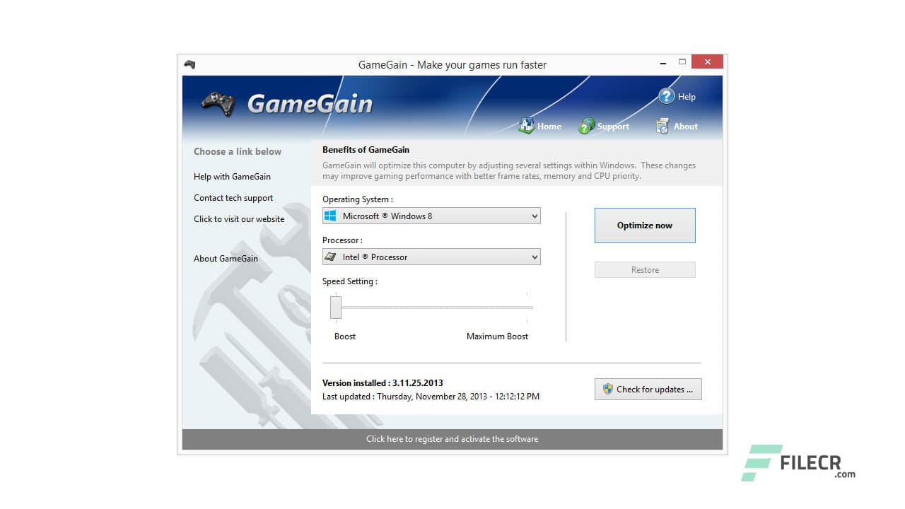 PGWare GameGain 4.10.21.2024