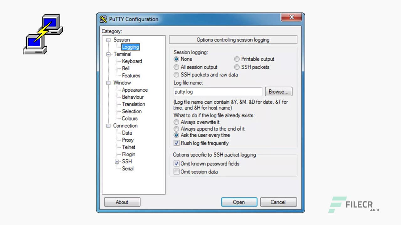 PuTTY 0.83