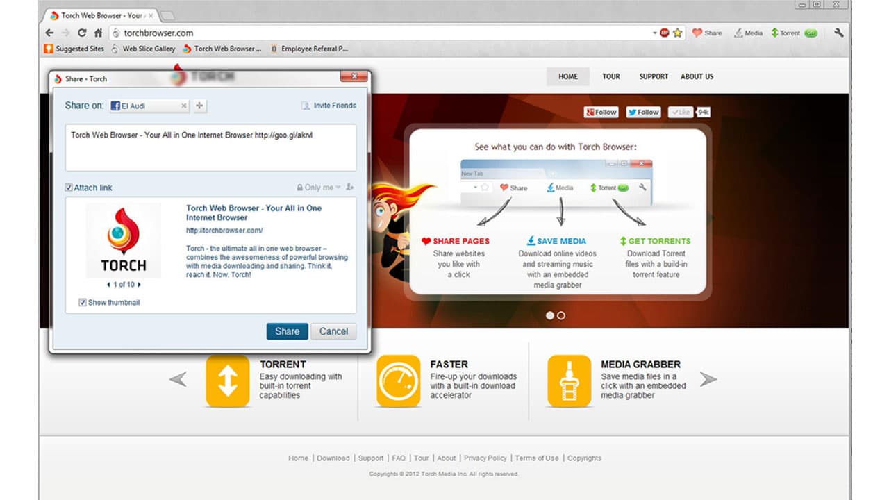 Torch Browser 69.0.0.2990