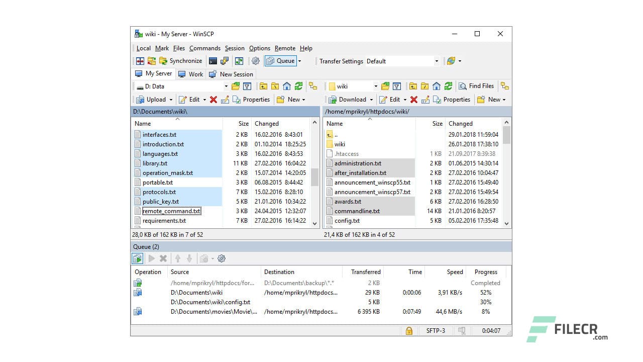 WinSCP 6.5.5