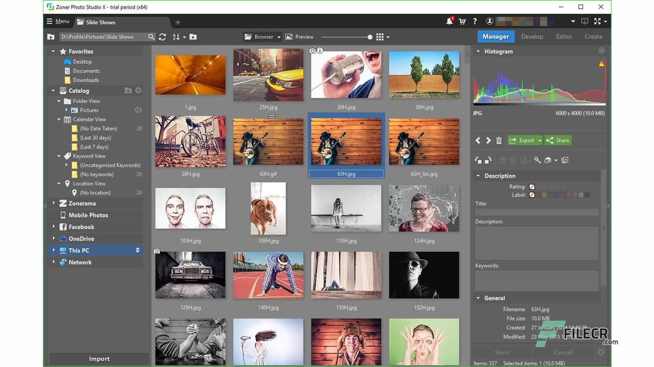 Zoner Photo Studio X 19.2509.2.667